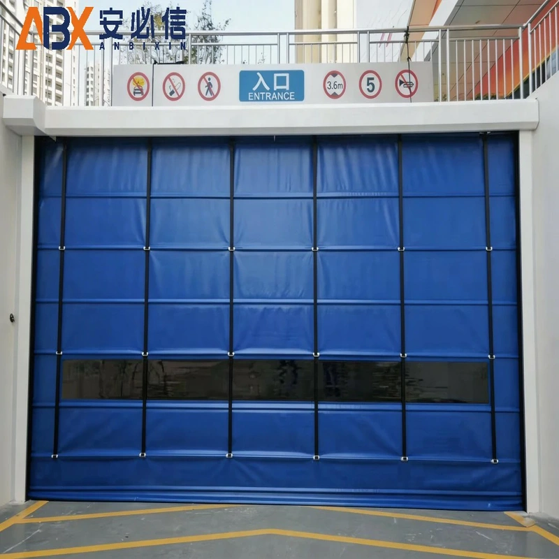 济南市软帘堆积门